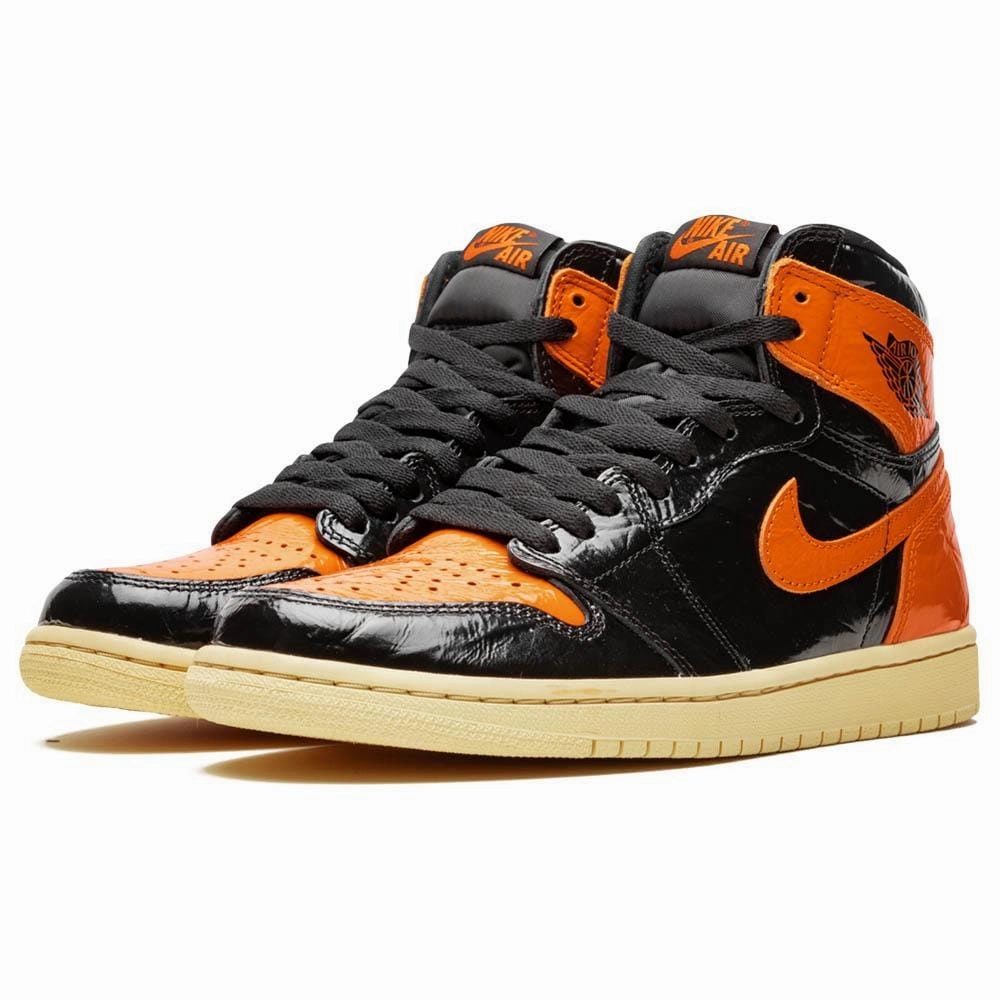 Air Jordan 1 Retro High OG ??Shattered Backboard 3.0?? Air Jordan 1 vintage style sneakers