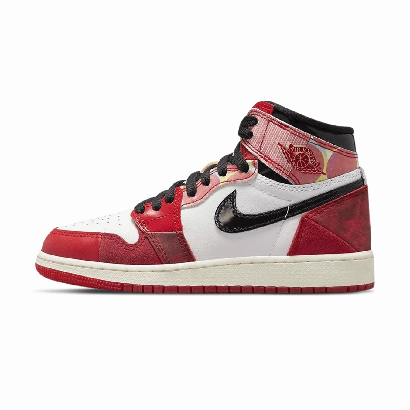 Air Jordan 1 Retro High OG 'Spider-Man: Across the Spider-Verse' GS Air Jordan 1 vintage style sneakers