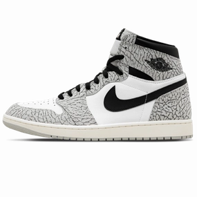Air Jordan 1 Retro High OG 'White Cement' Air Jordan 1 sneakers with heritage court style
