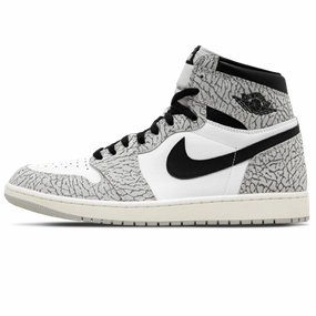 Air Jordan 1 Retro High OG 'White Cement' Air Jordan 1 High classic sneakers with premium finish