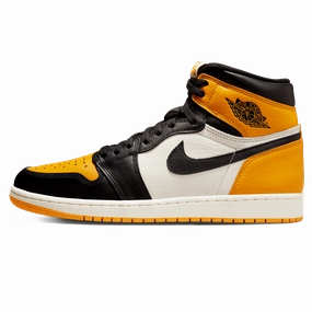 Air Jordan 1 Retro High OG 'Yellow Toe' Air Jordan 1 High classic sneakers with premium finish