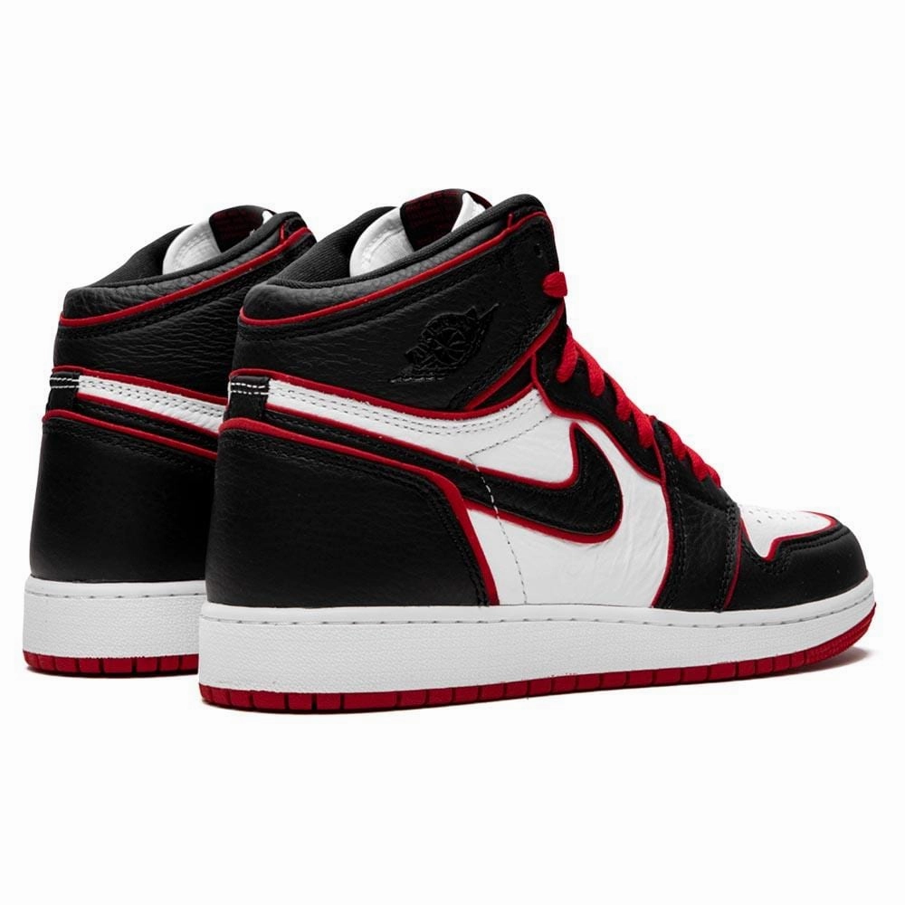 Air Jordan 1 Retro High OG GS 'Bloodline' Air Jordan 1 vintage style sneakers