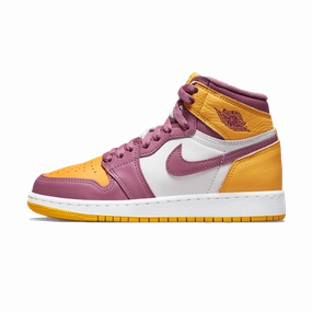 Air Jordan 1 Retro High OG GS 'Brotherhood' Air Jordan 1 sneakers with heritage court style