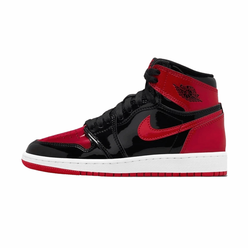 Air Jordan 1 Retro High OG GS 'Patent Bred' Air Jordan 1 timeless sneakers for Jordan fans