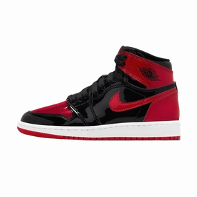 Air Jordan 1 Retro High OG GS 'Patent Bred' Air Jordan 1 timeless sneakers for Jordan fans