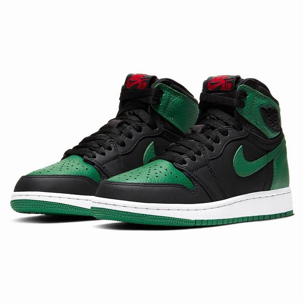 Air Jordan 1 Retro High OG GS 'Pine Green 2.0' Air Jordan 1 vintage style sneakers