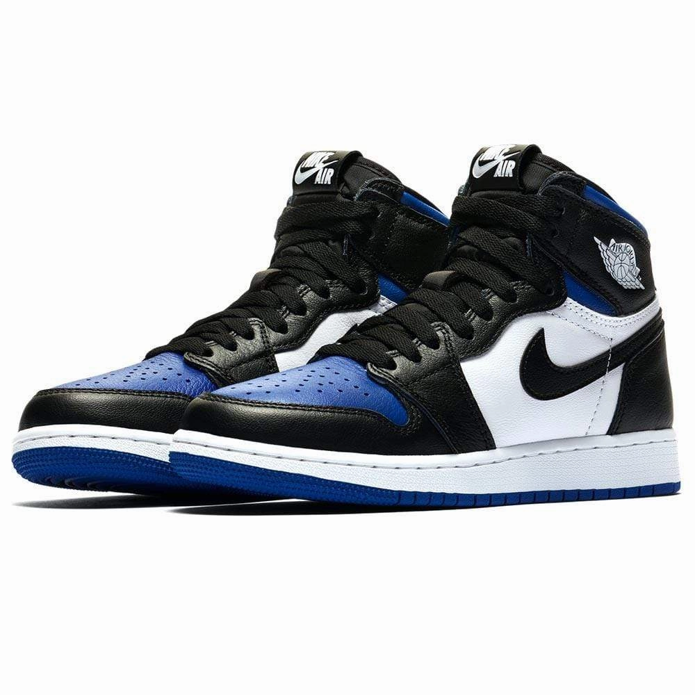 Air Jordan 1 Retro High OG GS 'Royal Toe' Air Jordan 1 vintage style sneakers
