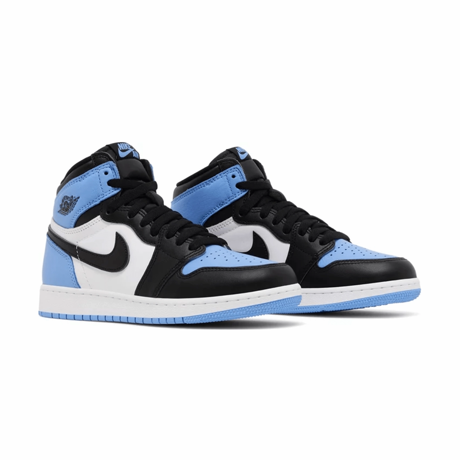 Air Jordan 1 Retro High OG GS 'UNC Toe' Air Jordan 1 vintage style sneakers