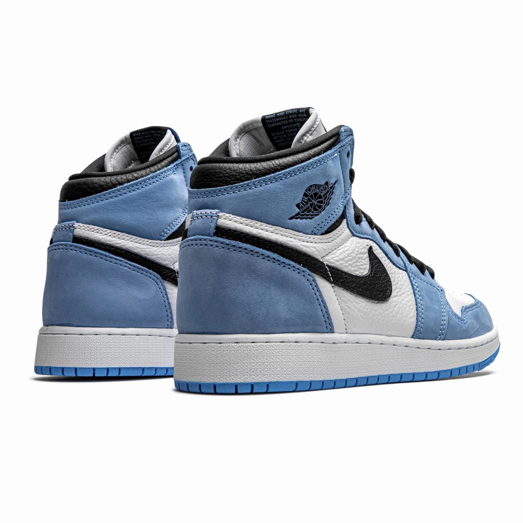 Air Jordan 1 Retro High OG GS 'University Blue' Air Jordan 1 vintage style sneakers