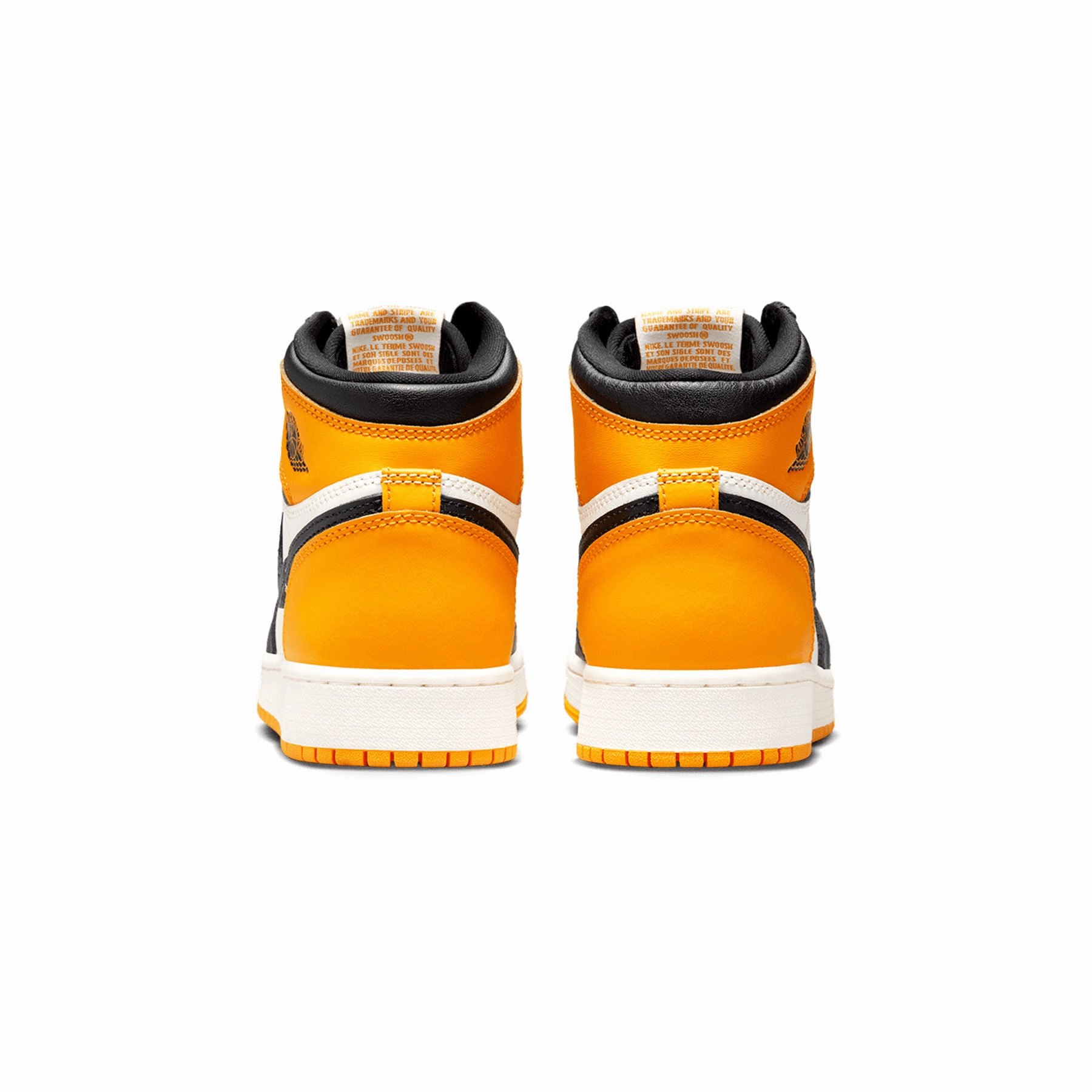 Air Jordan 1 Retro High OG GS 'Yellow Toe' Air Jordan 1 vintage style sneakers