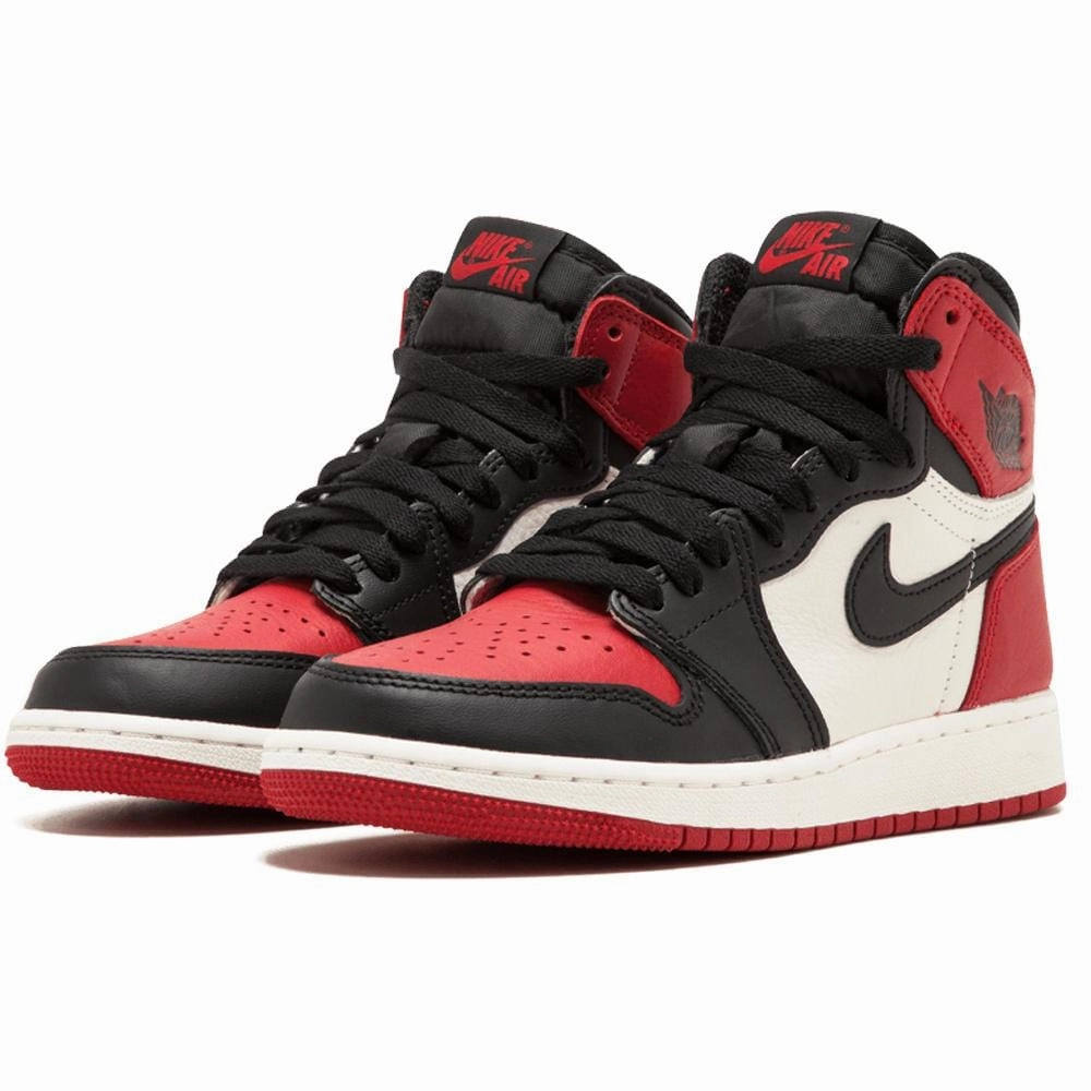 Air Jordan 1 Retro High OG GS "Bred Toe" Air Jordan 1 classic sneakers