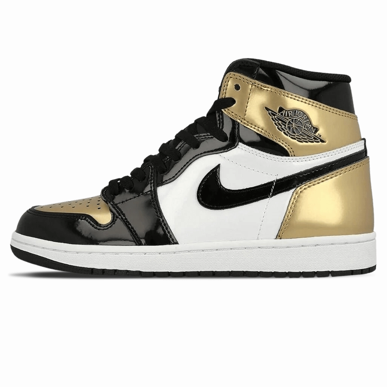 Air Jordan 1 Retro High OG NRG Gold Toe Air Jordan 1 timeless sneakers for Jordan fans