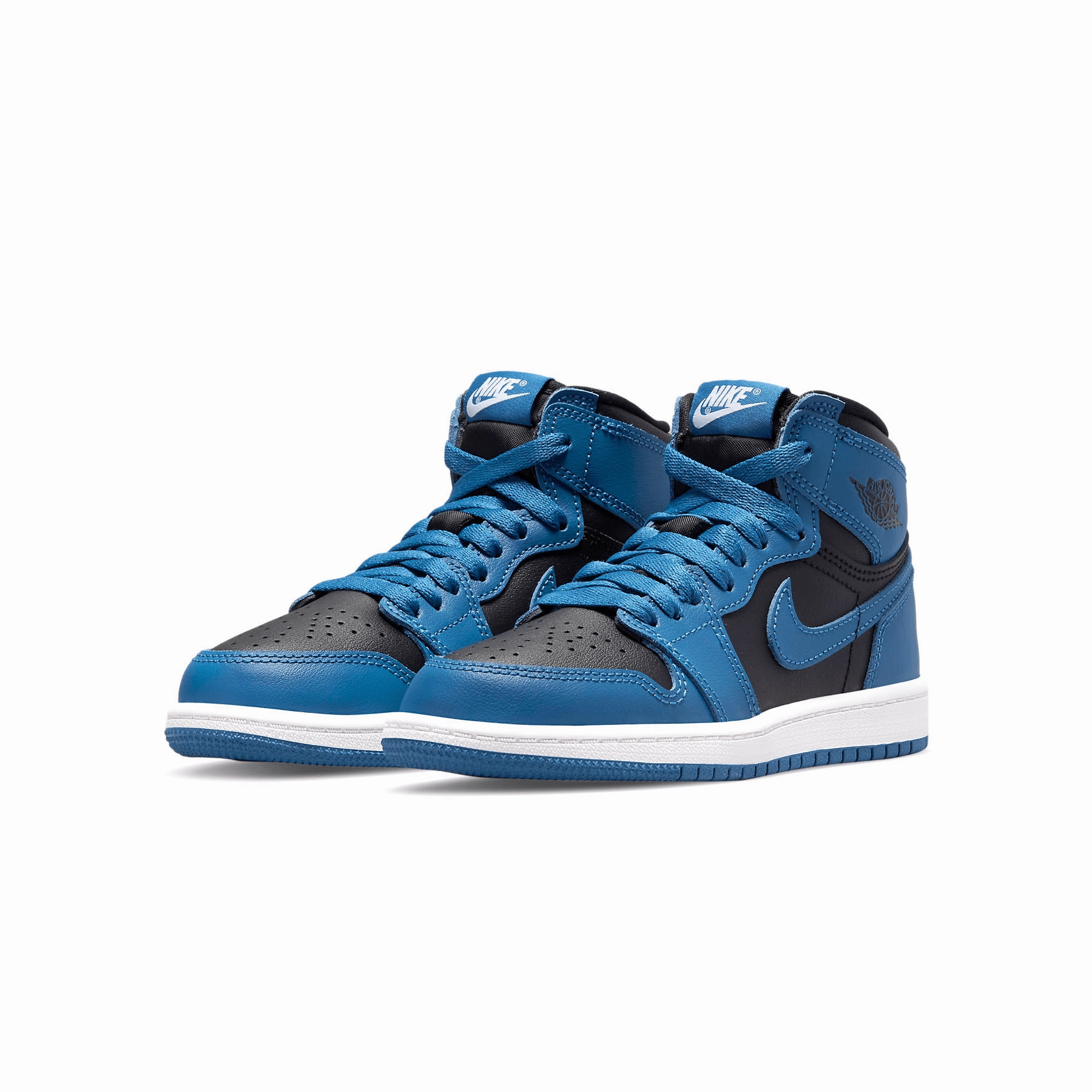 Air Jordan 1 Retro High OG PS 'Dark Marina Blue' Air Jordan 1 vintage style sneakers