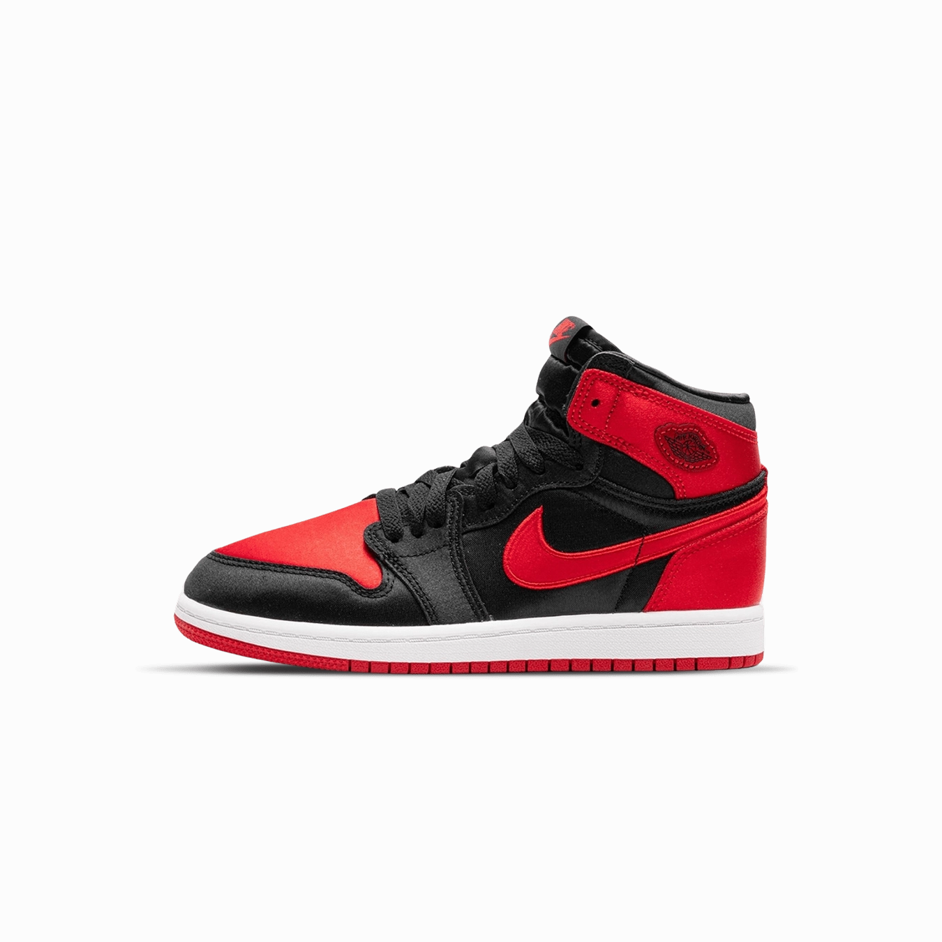 Air Jordan 1 Retro High OG PS 'Satin Bred' 2023 Air Jordan 1 sneakers with heritage court style