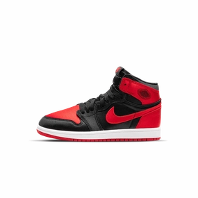 Air Jordan 1 Retro High OG PS 'Satin Bred' 2023 Air Jordan 1 sneakers with heritage court style