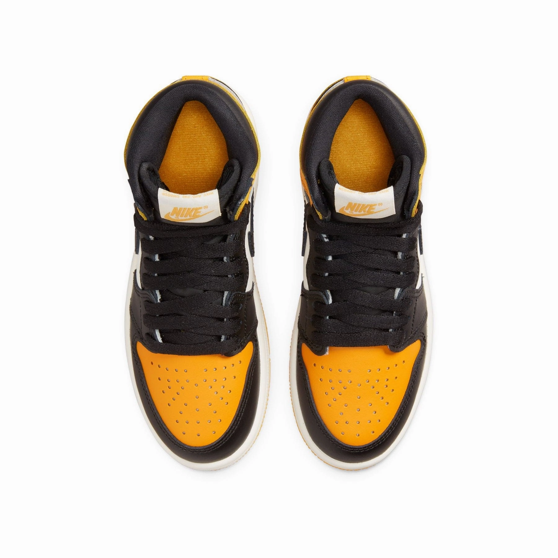 Air Jordan 1 Retro High OG PS 'Yellow Toe' Air Jordan 1 vintage style sneakers