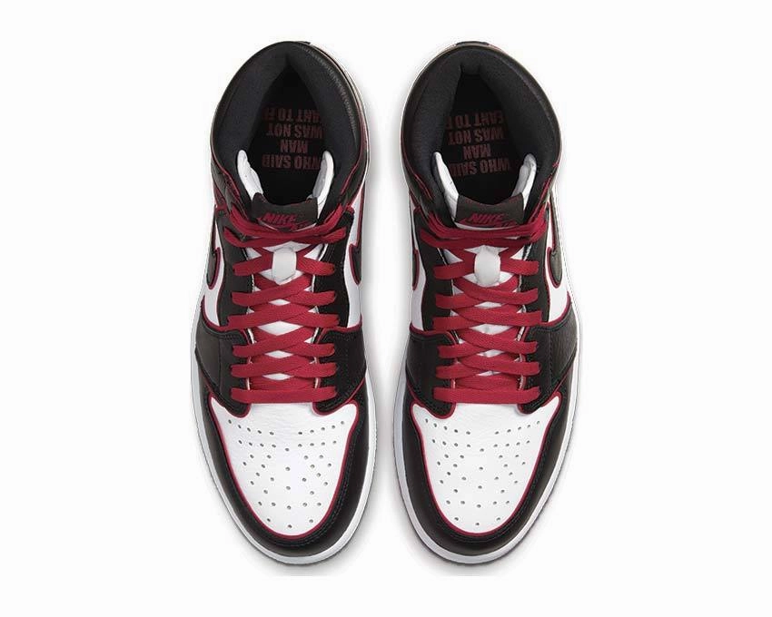 Air Jordan 1 Retro High OG "Bloodlines" Vintage leather court sneakers