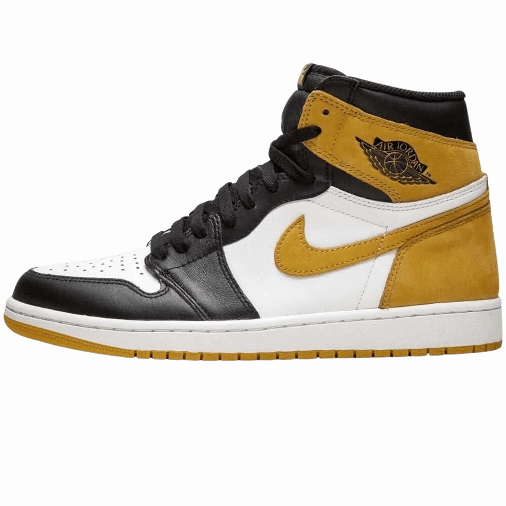 Air Jordan 1 Retro High OG "Yellow Ochre" Air Jordan 1 High classic sneakers with premium finish