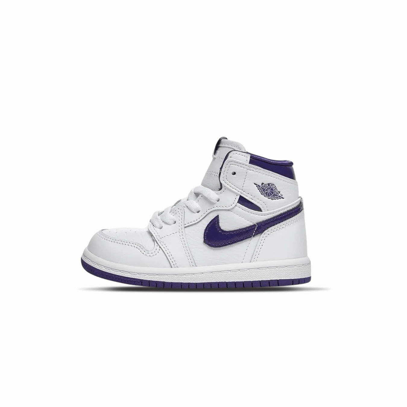 Air Jordan 1 Retro High OG TD 'Court Purple' Air Jordan 1 sneakers with heritage court style