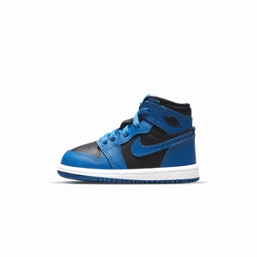 Air Jordan 1 Retro High OG TD 'Dark Marina Blue' Air Jordan 1 sneakers with heritage court style