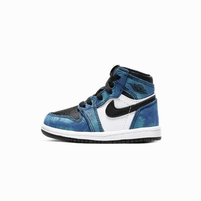 Air Jordan 1 Retro High OG TD 'Tie-Dye' Air Jordan 1 High classic sneakers with premium finish