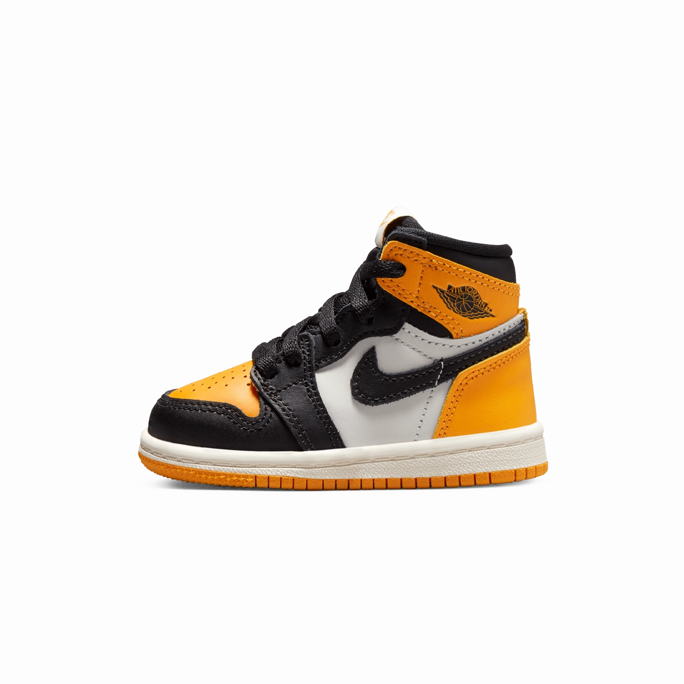 Air Jordan 1 Retro High OG TD 'Yellow Toe' Air Jordan 1 High classic sneakers with premium finish