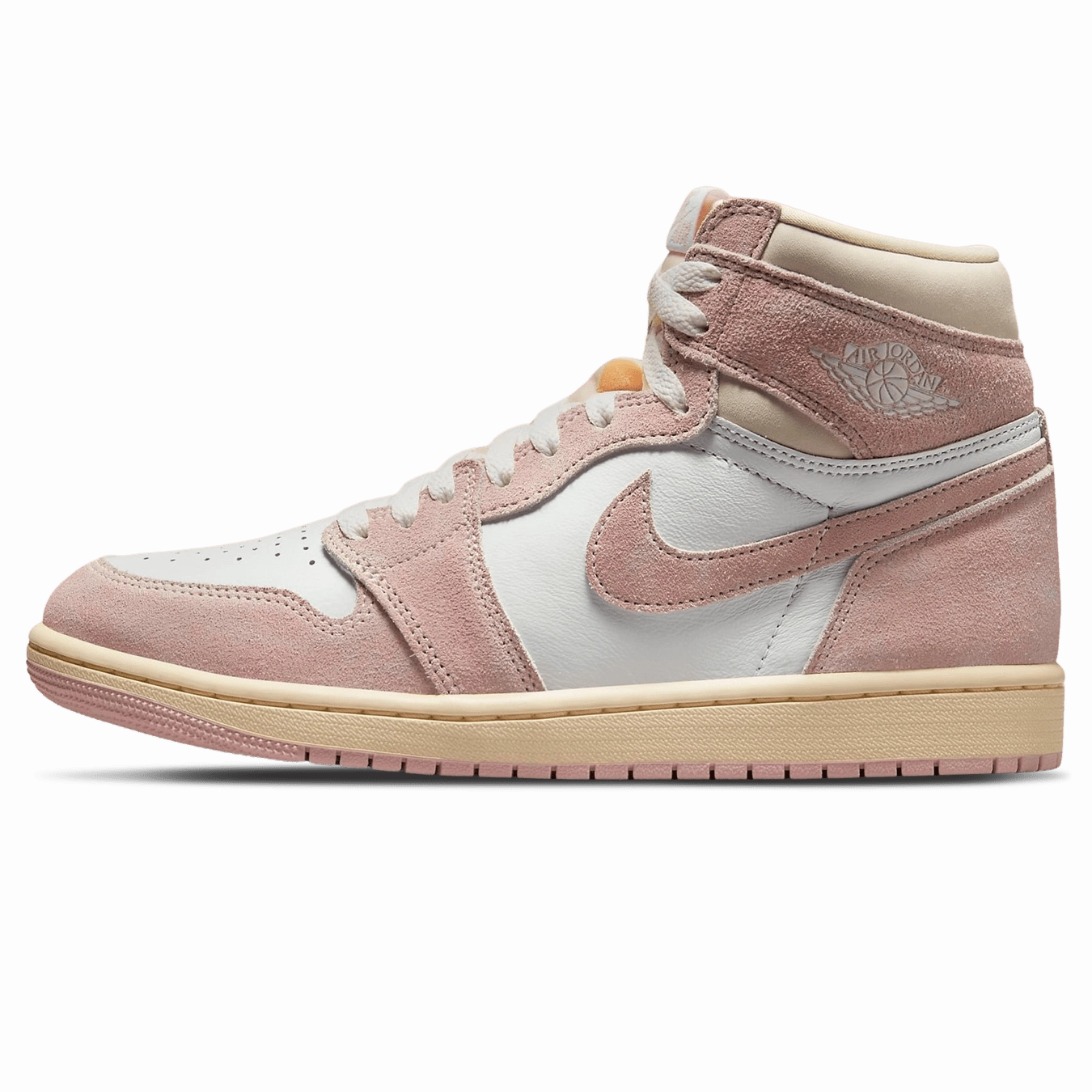 Air Jordan 1 Retro High OG Wmns 'Washed Pink' Air Jordan 1 High classic sneakers with premium finish