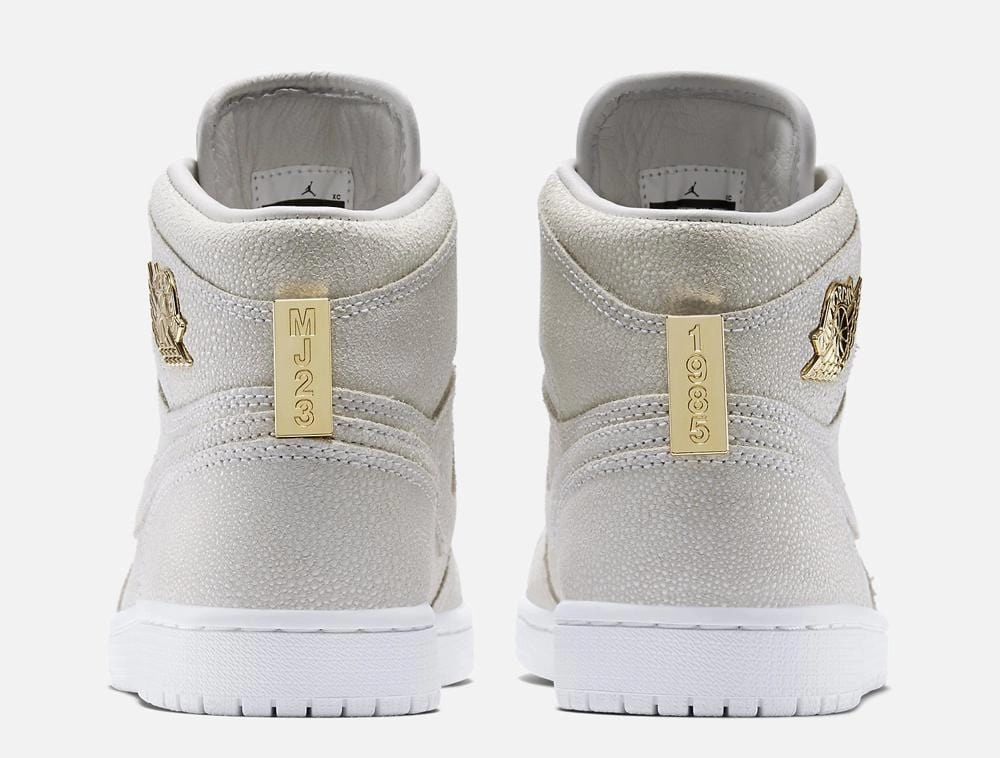 Air Jordan 1 Retro High Pinnacle White Metallic Gold Air Jordan 1 classic sneakers