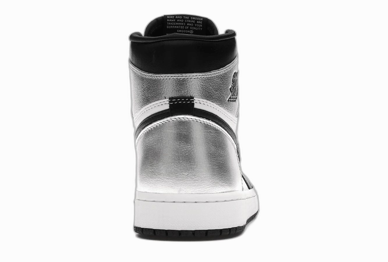 Air Jordan 1 Retro High Silver Toe High-cut throwback trainers