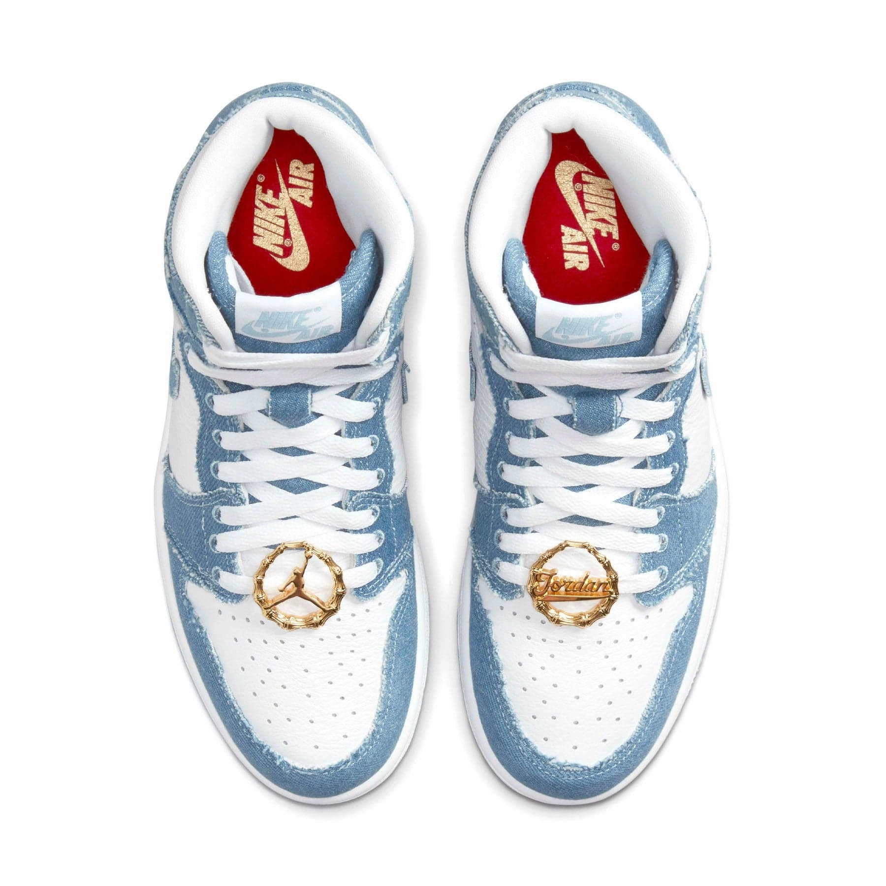 Air Jordan 1 Retro High Wmns OG 'Denim' Air Jordan 1 vintage style sneakers