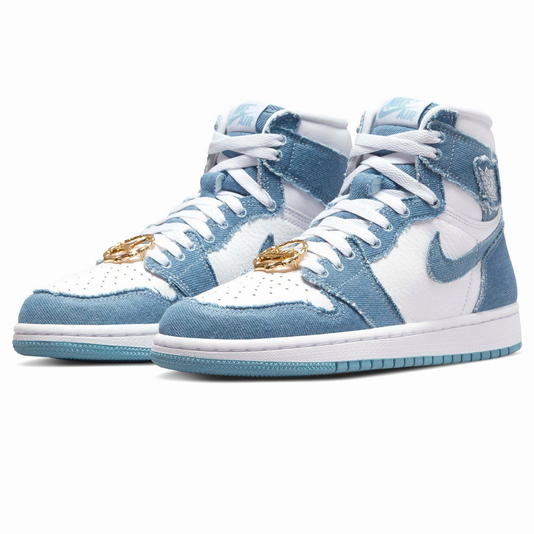 Air Jordan 1 Retro High Wmns OG 'Denim' Air Jordan 1 vintage style sneakers