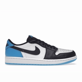 Air Jordan 1 Retro Low AND Black Dark Powder Blue Air Jordan 1 Low shoes with sleek lifestyle appeal