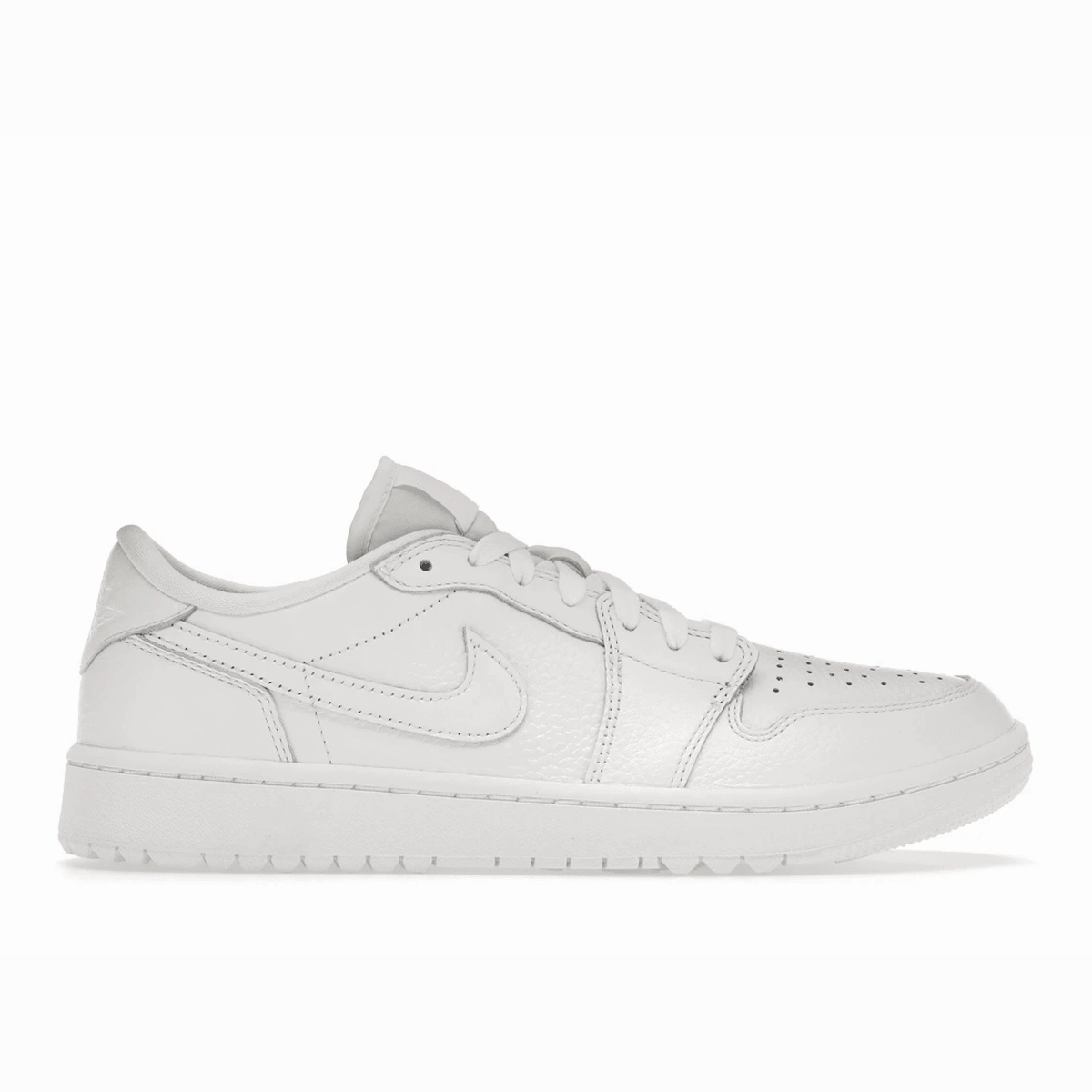 Air Jordan 1 Retro Low Golf Triple White Air Jordan 1 Low shoes with sleek lifestyle appeal