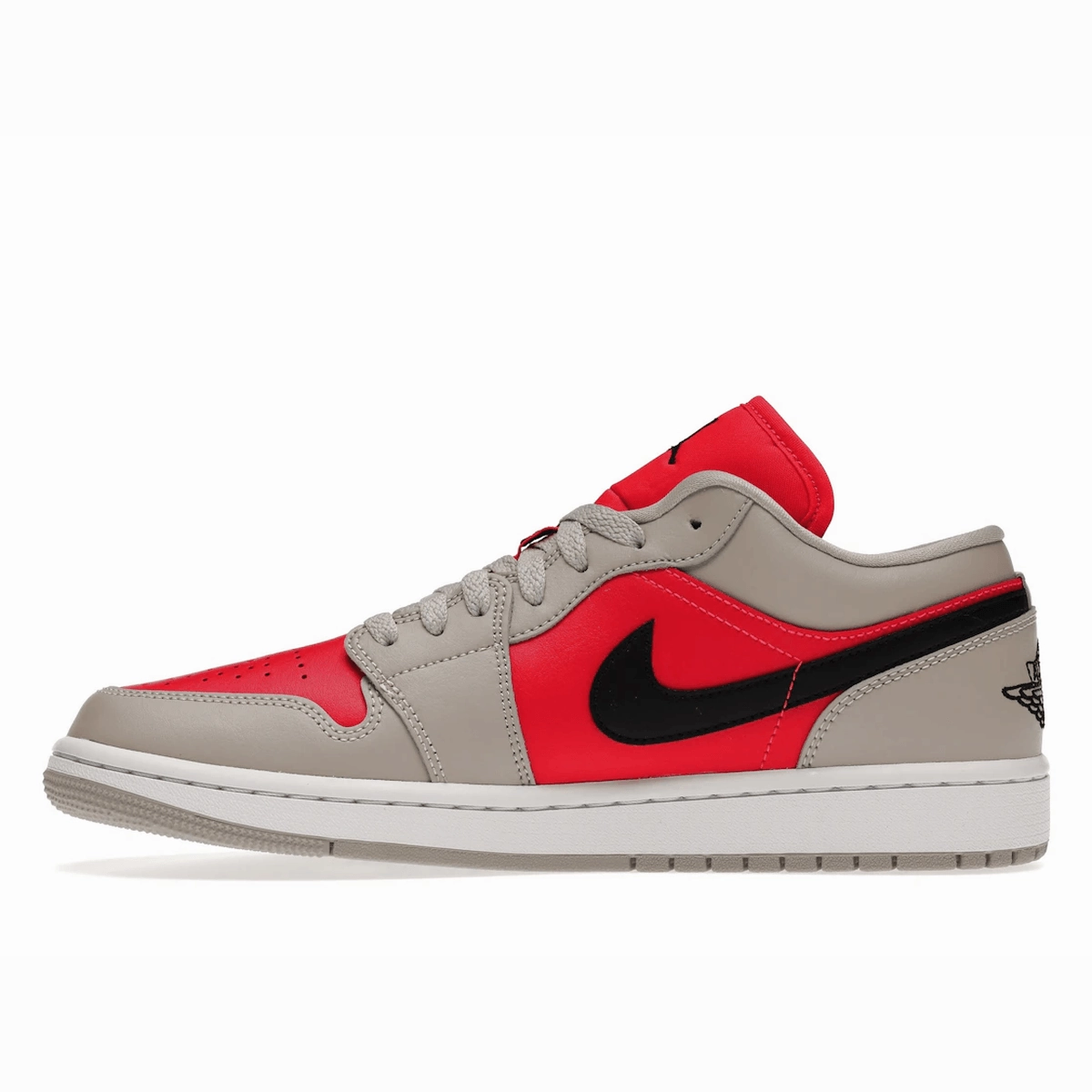 Air Jordan 1 Retro Low Light Iron Ore Siren Red Air Jordan 1 Low casual sneakers