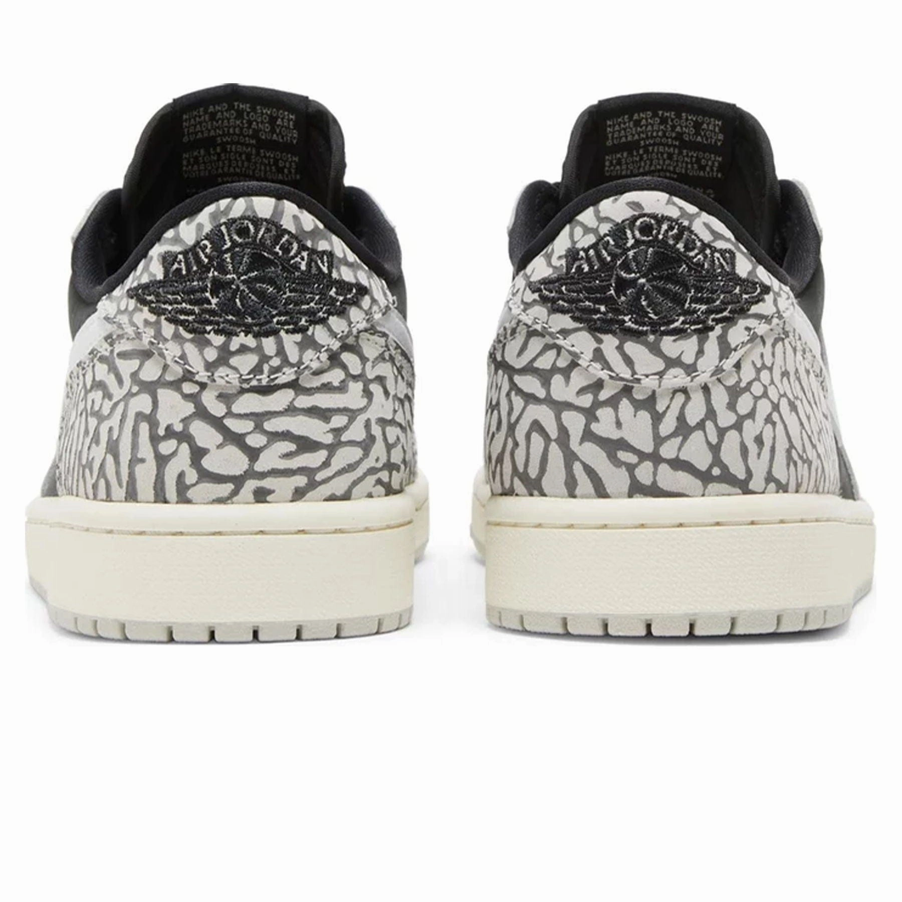Air Jordan 1 Retro Low OG 'Black Cement' Air Jordan 1 Low lifestyle shoes