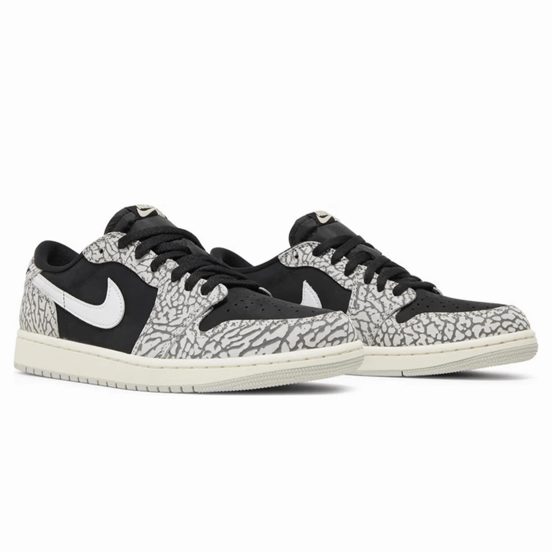 Air Jordan 1 Retro Low OG 'Black Cement' Air Jordan 1 Low lifestyle shoes