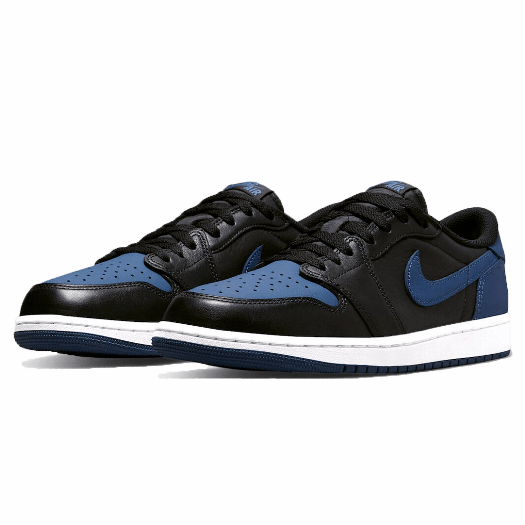 Air Jordan 1 Retro Low OG 'Mystic Navy' Air Jordan 1 vintage style sneakers