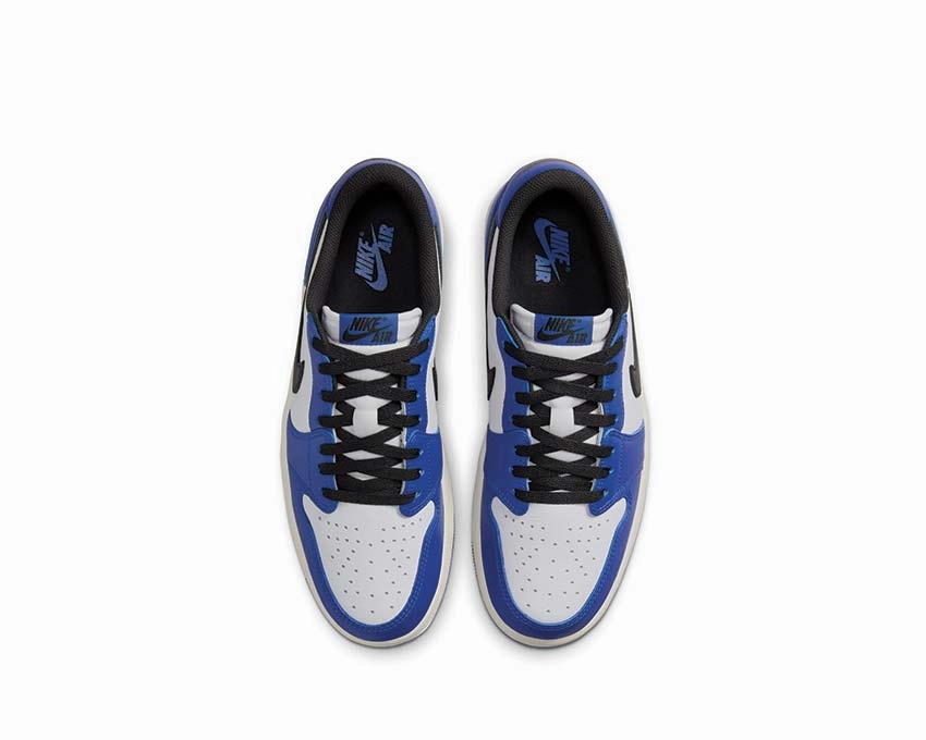 Air Jordan 1 Retro Low OG "Game Royal" Vintage leather court sneakers