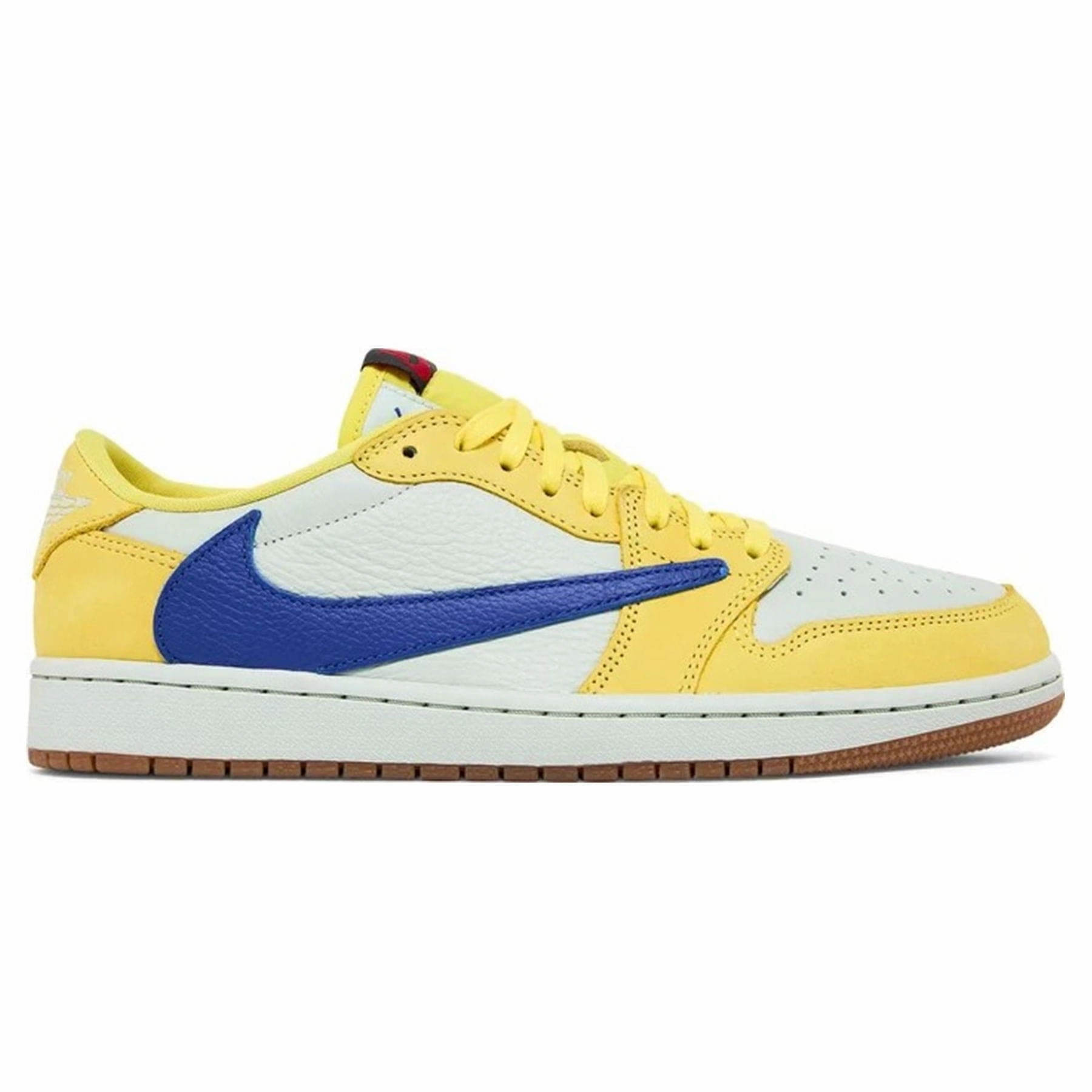 Air Jordan 1 Retro Low OG x Travis Scott Wmns 'Canary' Air Jordan 1 vintage style sneakers
