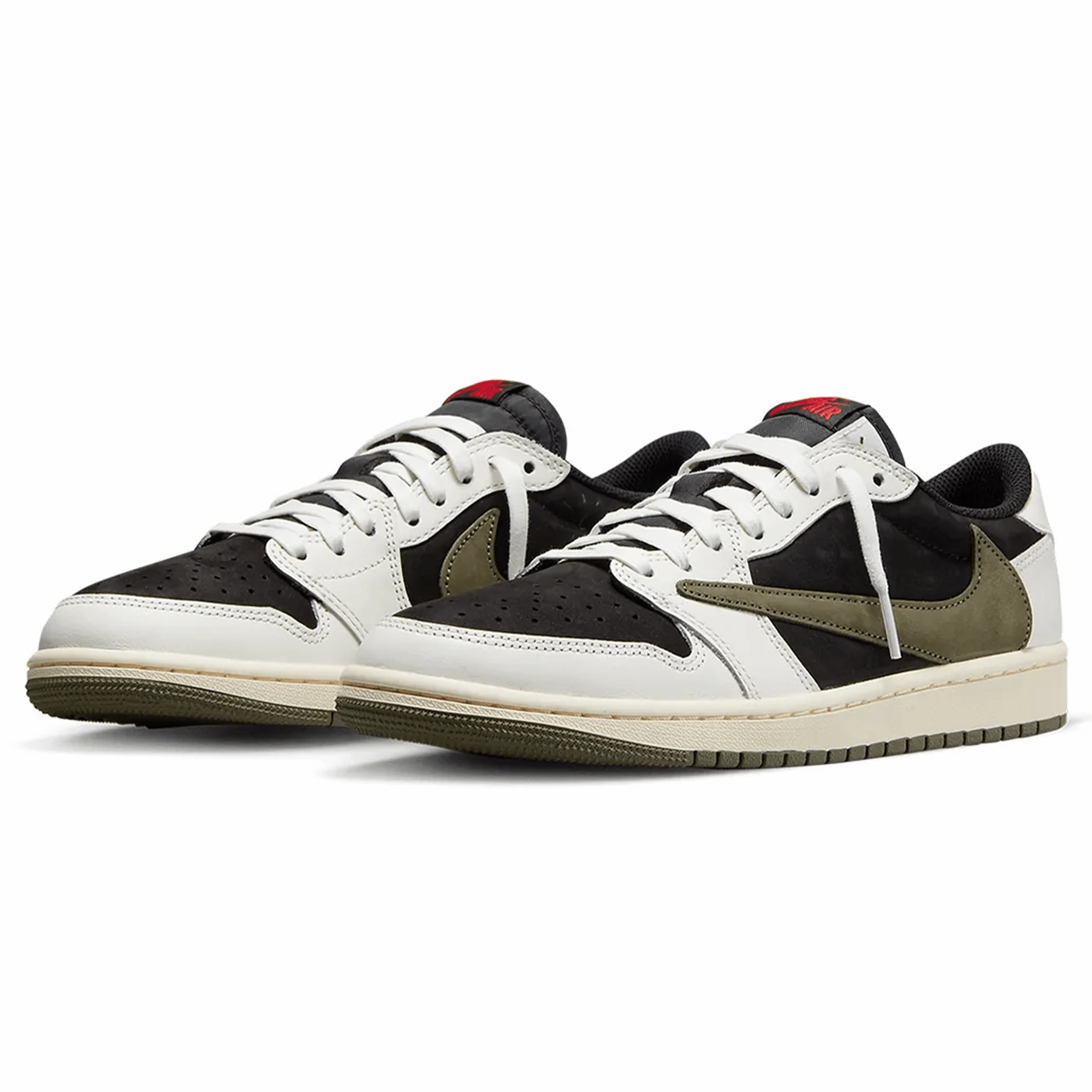 Air Jordan 1 Retro Low OG x Travis Scott Wmns 'Olive' Air Jordan 1 Low lifestyle shoes