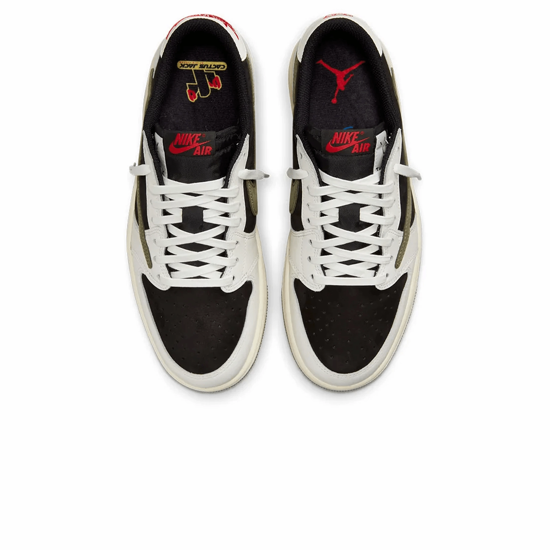 Air Jordan 1 Retro Low OG x Travis Scott Wmns 'Olive' Air Jordan 1 Low lifestyle shoes