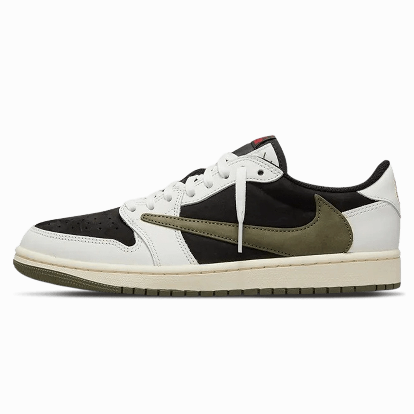 Air Jordan 1 Retro Low OG x Travis Scott Wmns 'Olive' Air Jordan 1 Low sneakers perfect for casual outfits