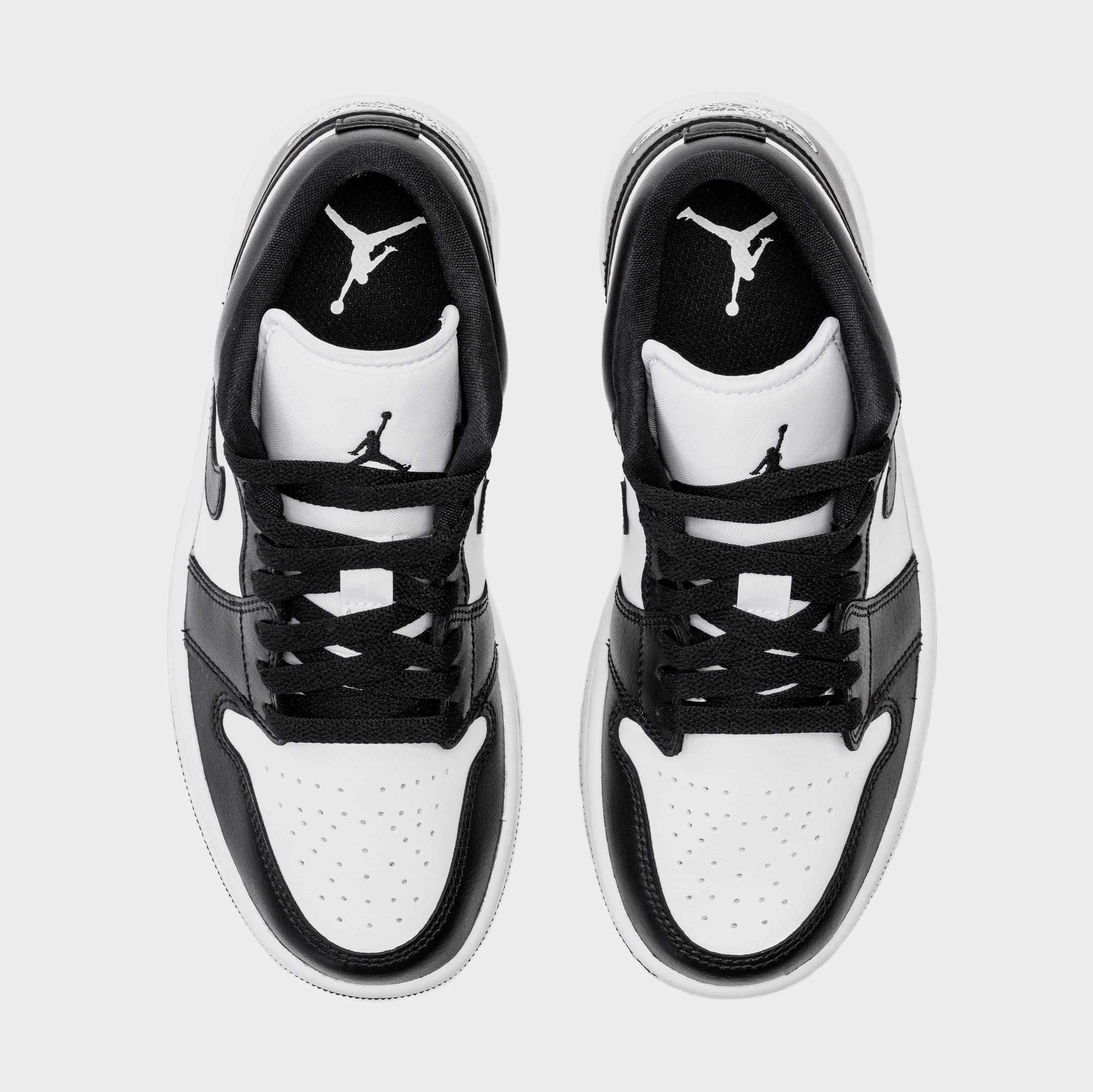 Air Jordan 1 Retro Low Panda Womens Lifestyle Shoes (Black/White) Air Jordan 1 original design shoes