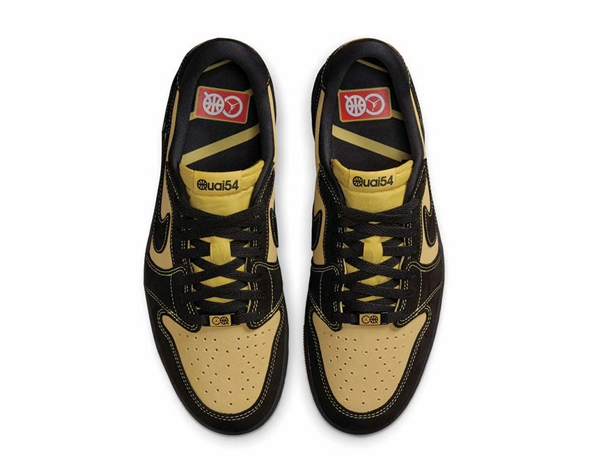 Air Jordan 1 Retro Low "Quai 54" Timeless hoop footwear