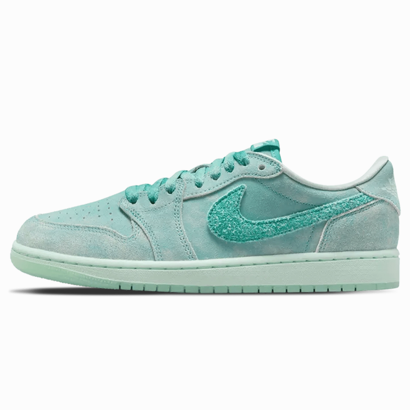 Air Jordan 1 Retro Low Wmns OG 'Washed Teal' Air Jordan 1 sneakers with heritage court style
