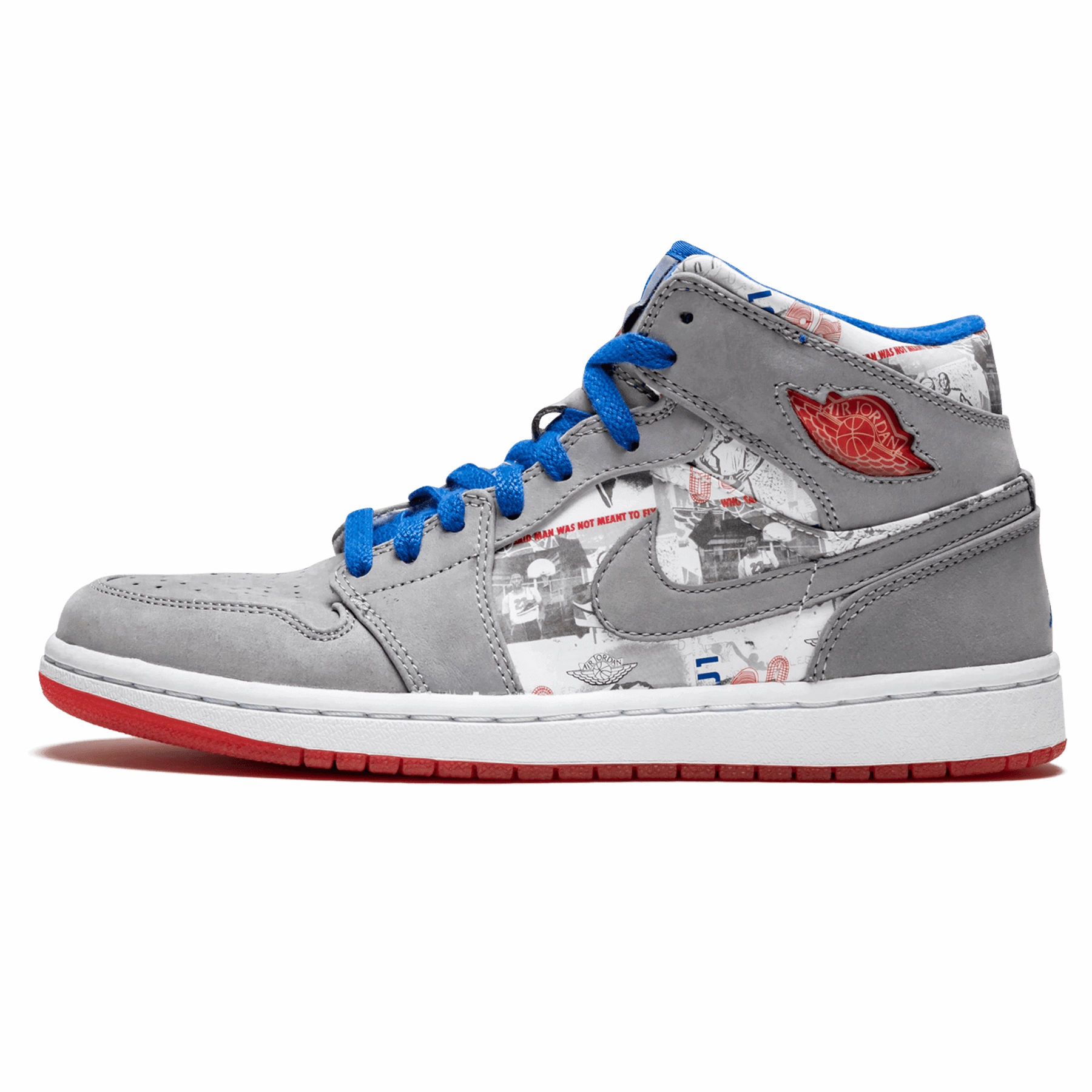 Air Jordan 1 Retro LS 'Stealth' Air Jordan 1 sneakers with heritage court style