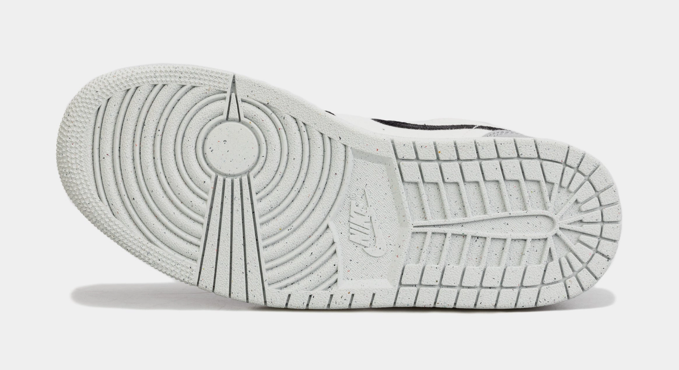 Air Jordan 1 Retro Mid SE Light Steel Grey Womens Lifestyle Shoes (Black/Grey) Air Jordan 1 original design shoes