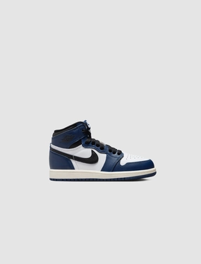 AIR JORDAN 1 RETRO "MIDNIGHT NAVY" PS Iconic Air Jordan streetwear sneakers