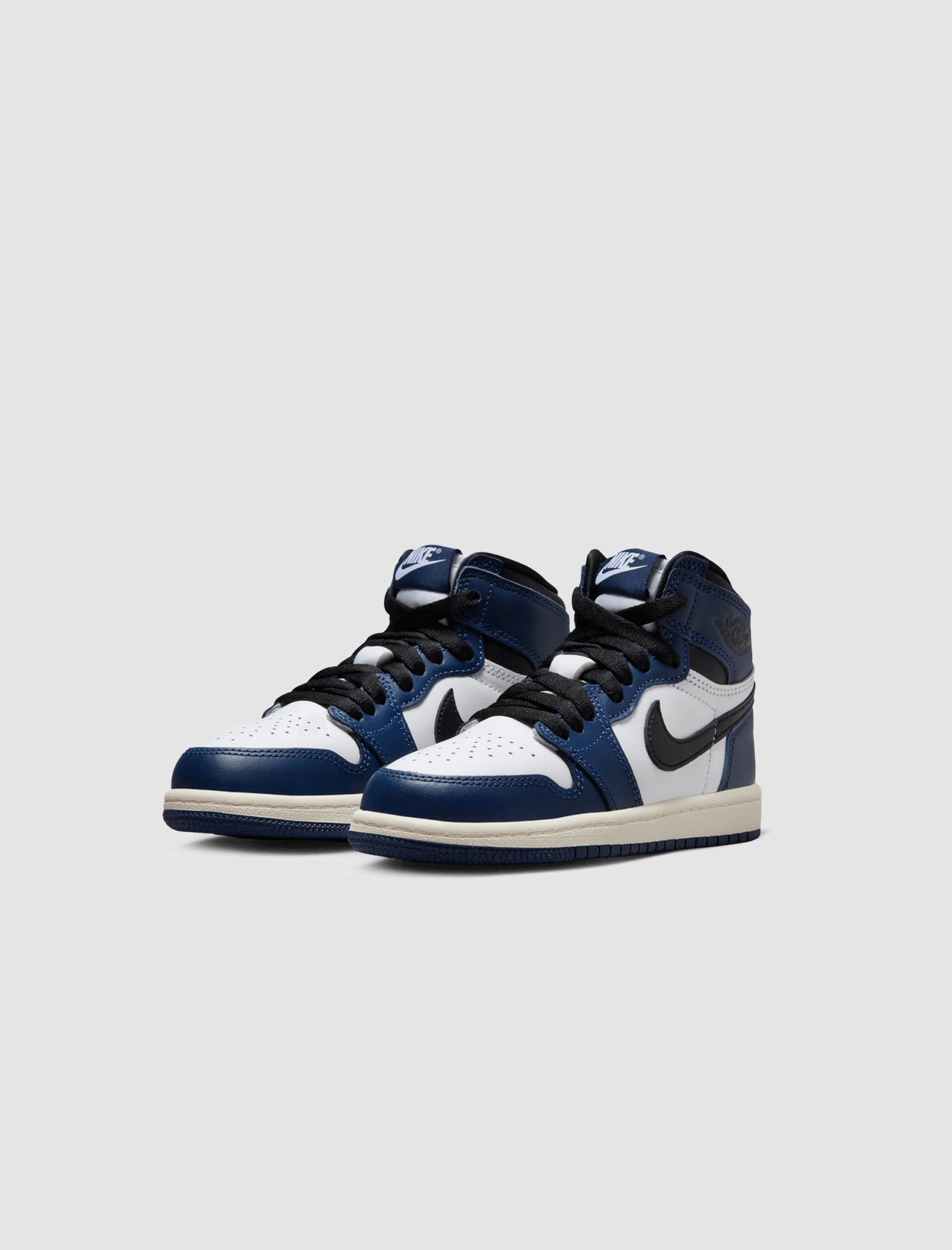 AIR JORDAN 1 RETRO "MIDNIGHT NAVY" PS Retro basketball lifestyle shoes