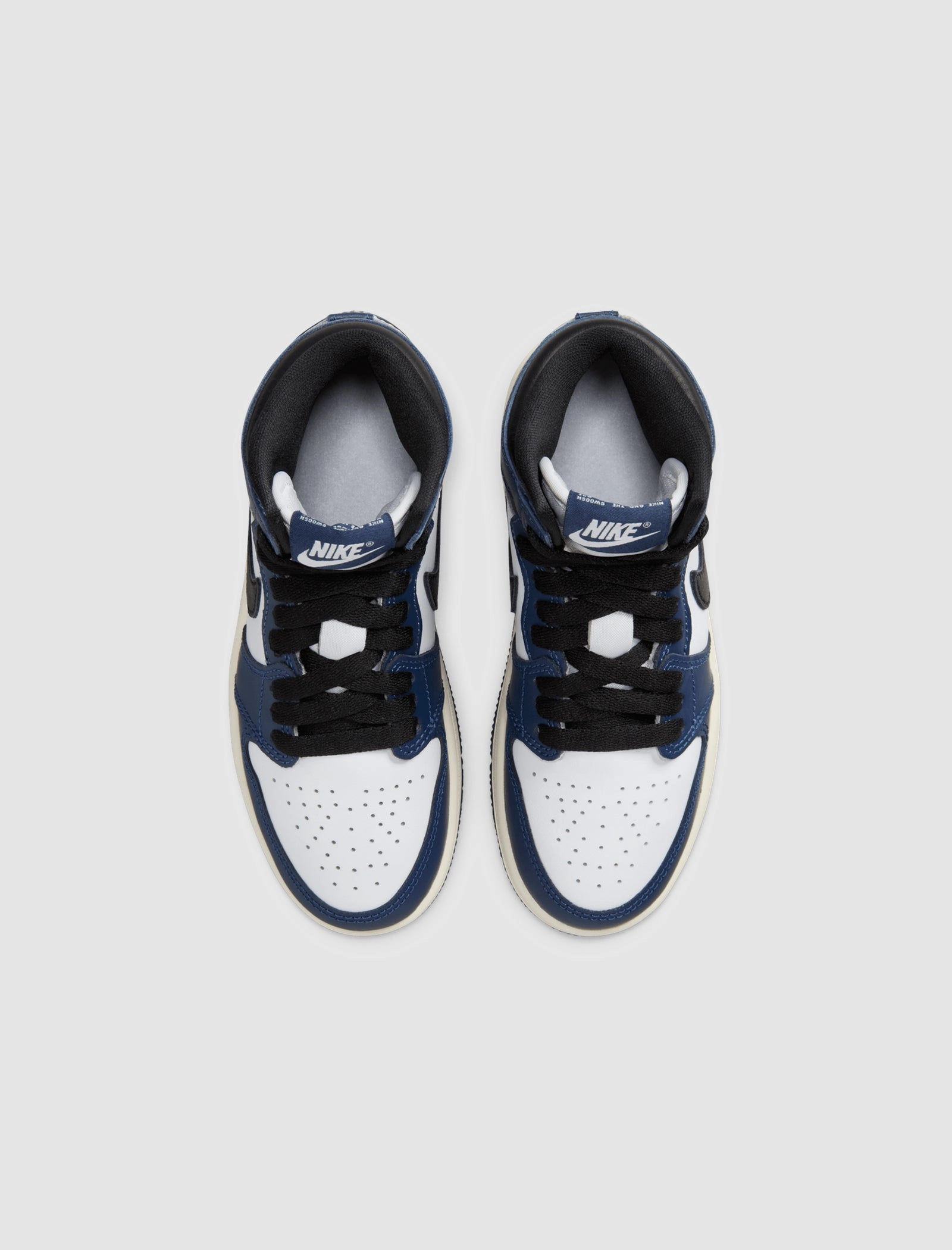 AIR JORDAN 1 RETRO "MIDNIGHT NAVY" PS Retro basketball lifestyle shoes